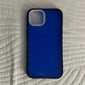 Nudient Blue IPhone 13 case